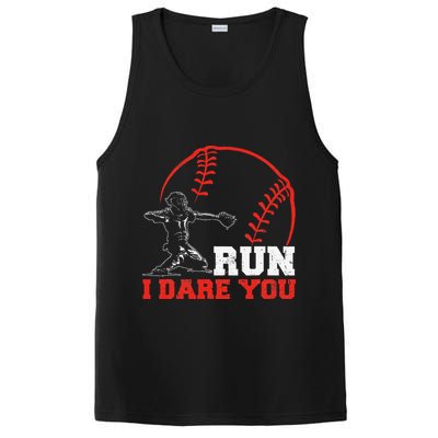 Steal I Dare You Baseball Catcher Baseball Player PosiCharge Competitor Tank