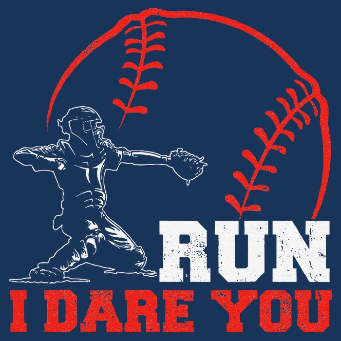 Steal I Dare You Baseball Catcher Baseball Player 16 in Basic Backpack