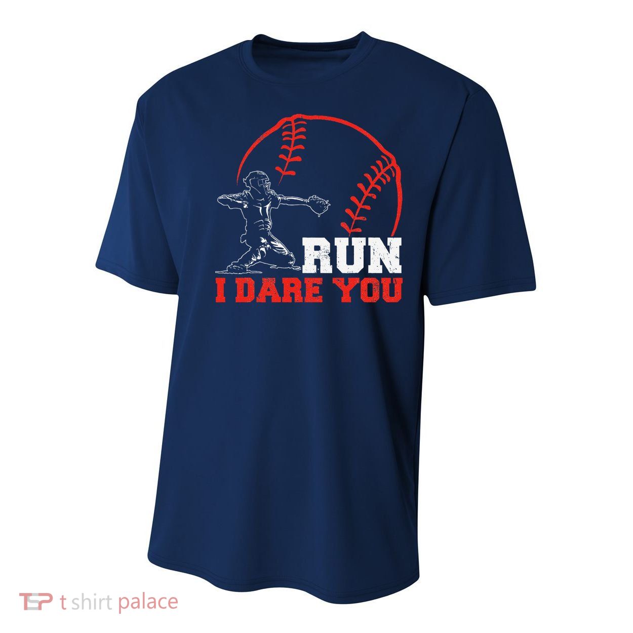 Steal I Dare You Baseball Catcher Baseball Player Youth Performance Sprint T-Shirt