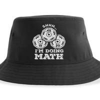 Shhh I'm Doing Math Funny Weight Lifting Workout Training Sustainable Bucket Hat
