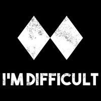Ski I'm Difficult Funny Gift Skiing Lovers Skiers Snowboard Snowboarder Gift Bucket Hat