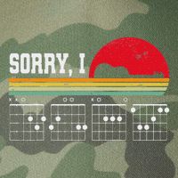 Sorry I Dgaf Hidden Message Guitar Legacy Tie Dye Trucker Hat