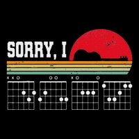 Sorry I Dgaf Hidden Message Guitar Drawstring Bag