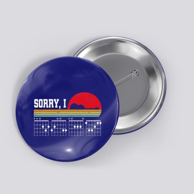 Sorry I Dgaf Hidden Message Guitar Button