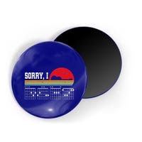 Sorry I Dgaf Hidden Message Guitar Magnet