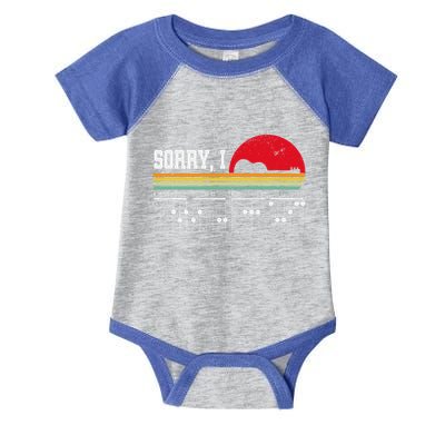 Sorry I Dgaf Hidden Message Guitar Infant Baby Jersey Bodysuit