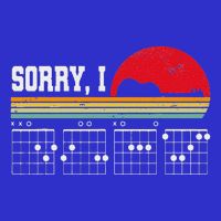 Sorry I Dgaf Hidden Message Guitar Toddler T-Shirt