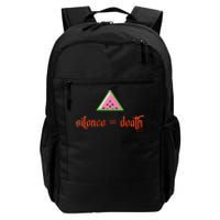 Silence Is Death Silence = Death Daily Commute Backpack