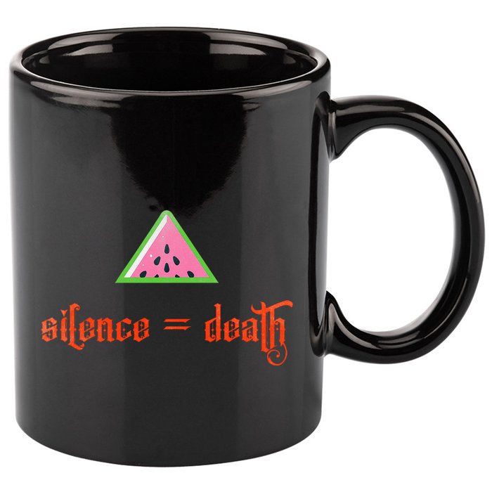 Silence Is Death Silence = Death 11oz C Handle Ceramic Mug