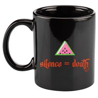 Silence Is Death Silence = Death 11oz C Handle Ceramic Mug