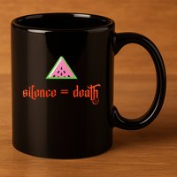 Silence Is Death Silence = Death 11oz C Handle Ceramic Mug