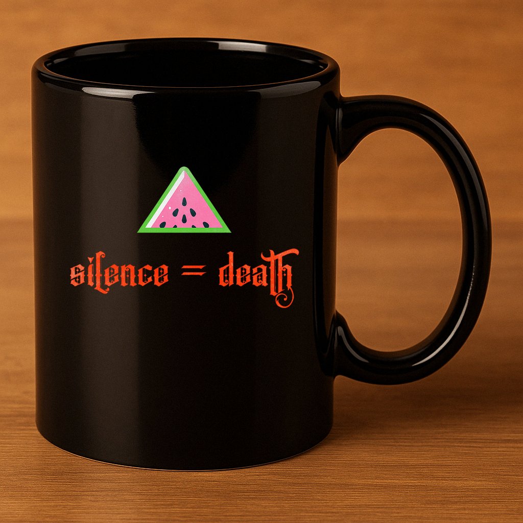 Silence Is Death Silence = Death 11oz C Handle Ceramic Mug