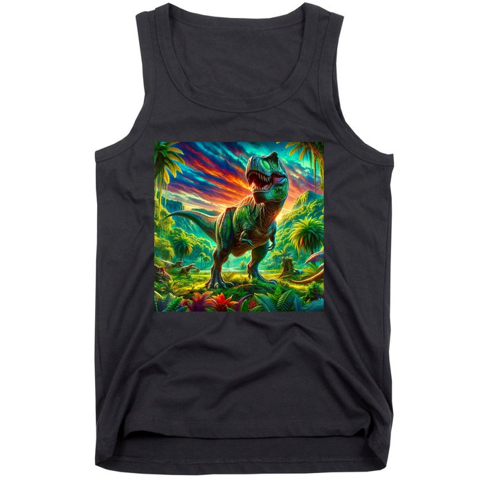 Silhouette Icon Diplodocus Tank Top