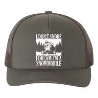 Snowmobiling I DonT Snore Yupoong Adult 5-Panel Trucker Hat