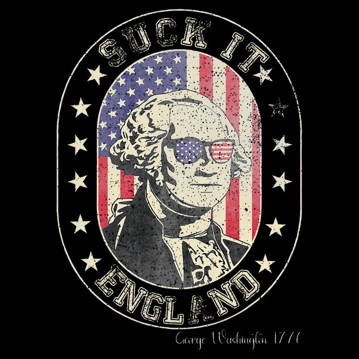 Suck It England George Washington 1776 Usa Funny Impact Tech Backpack