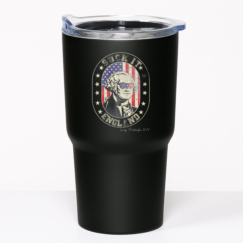 Suck It England George Washington 1776 Usa Funny Tumbler