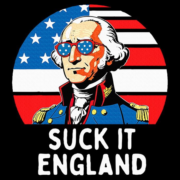 Suck It England Funny 4th Of July Usa George Washington Cooling Performance Crew T-Shirt