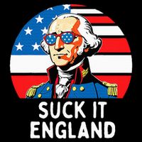 Suck It England Funny 4th Of July Usa George Washington Sustainable Bucket Hat