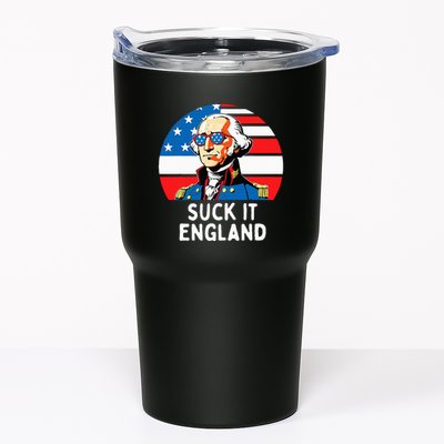 Suck It England Funny 4th Of July Usa George Washington Tumbler