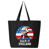 Suck It England Funny 4th Of July Usa George Washington 25L Jumbo Tote