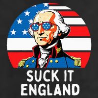 Suck It England Funny 4th Of July Usa George Washington 25L Jumbo Tote