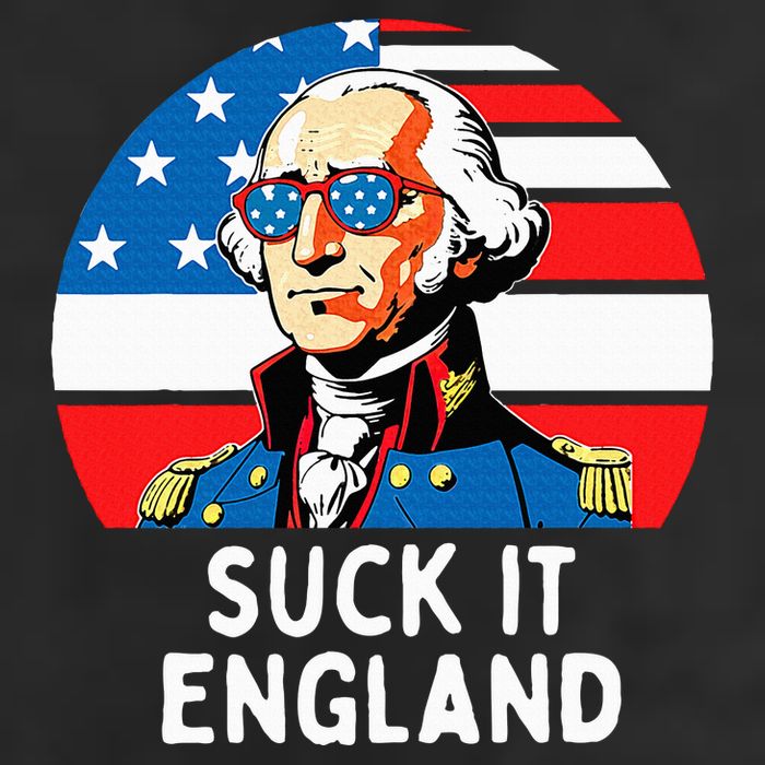 Suck It England Funny 4th Of July Usa George Washington 25L Jumbo Tote