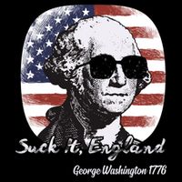 Suck It England Funny 4th Of July George Washington 1776 Cooling Performance Crew T-Shirt