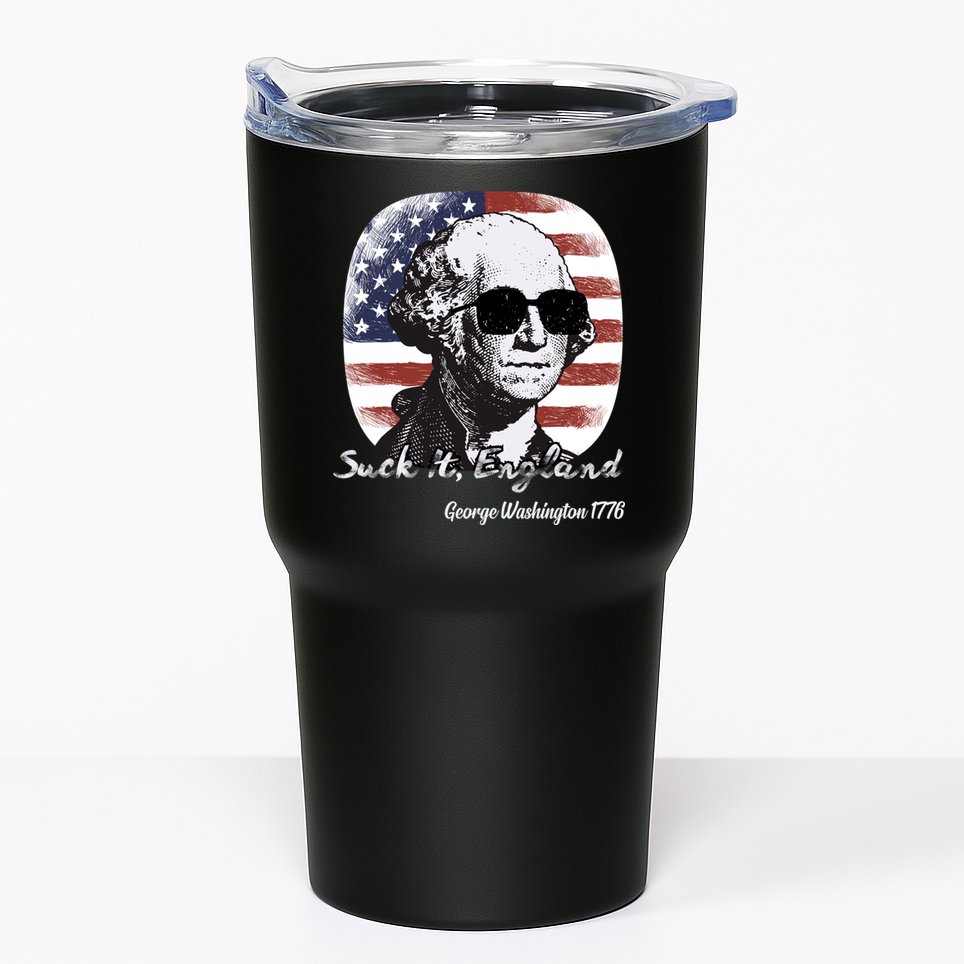 Suck It England Funny 4th Of July George Washington 1776 Tumbler