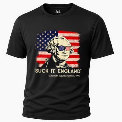 Suck It England Funny 4th Of July Funny George Washington Performance Shirt