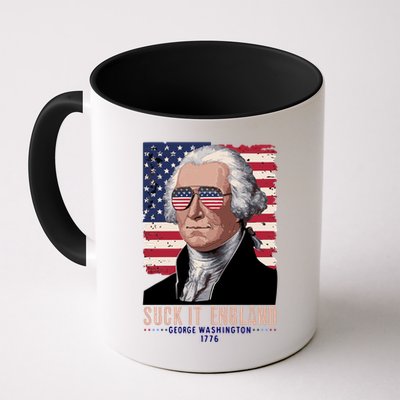 Suck It England 1776 George Washington Mug