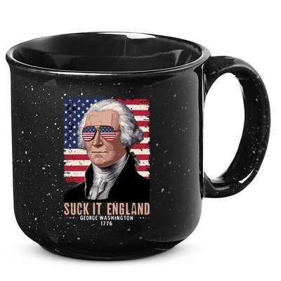 Suck It England 1776 George Washington 15oz Campfire Ceramic Mug