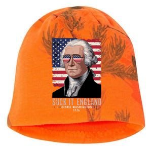 Suck It England 1776 George Washington Kati - Camo Knit Beanie