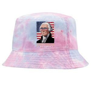 Suck It England 1776 George Washington Tie-Dyed Bucket Hat