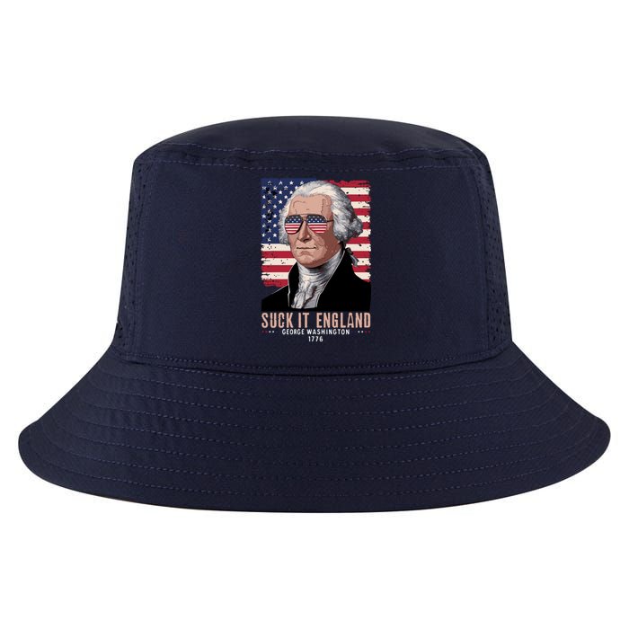 Suck It England 1776 George Washington Cool Comfort Performance Bucket Hat