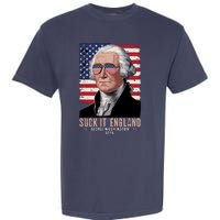 Suck It England 1776 George Washington Garment-Dyed Heavyweight T-Shirt