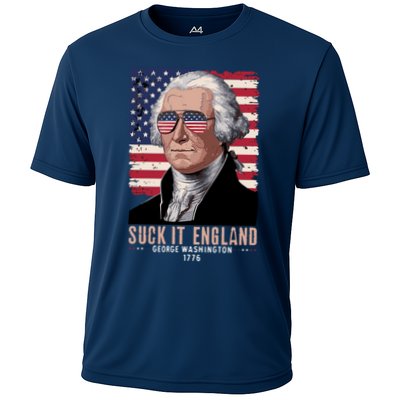 Suck It England 1776 George Washington Performance Shirt