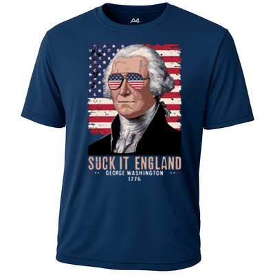 Suck It England 1776 George Washington Cooling Performance Crew T-Shirt