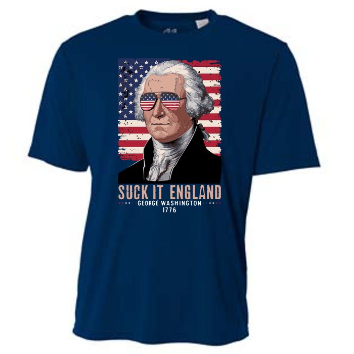 Suck It England 1776 George Washington Cooling Performance Crew T-Shirt