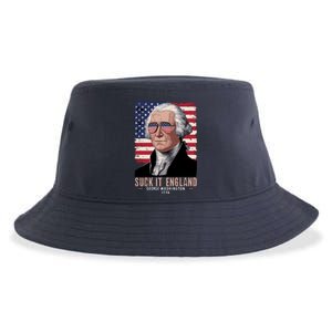 Suck It England 1776 George Washington Sustainable Bucket Hat