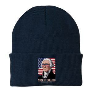 Suck It England 1776 George Washington Knit Cap Winter Beanie