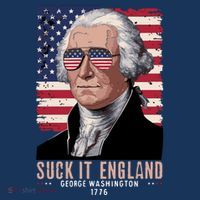 Suck It England 1776 George Washington Flatbill Hat