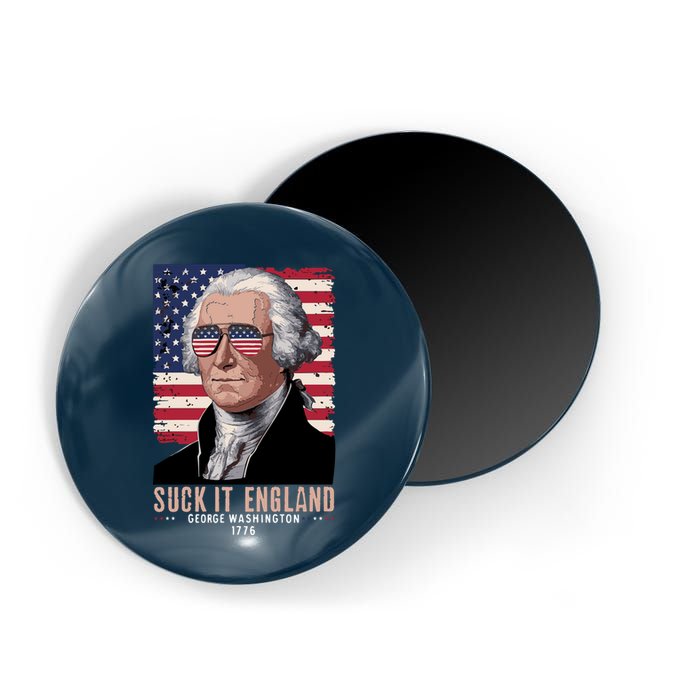 Suck It England 1776 George Washington Magnet