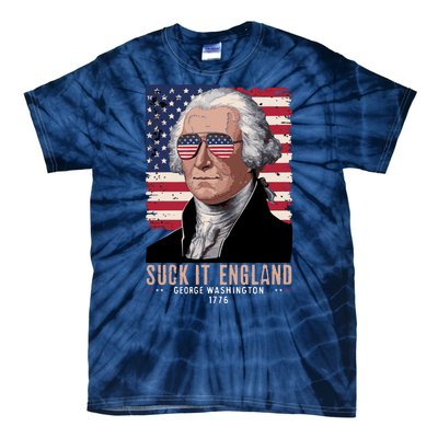 Suck It England 1776 George Washington Tie-Dye T-Shirt