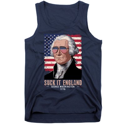 Suck It England 1776 George Washington Tank Top