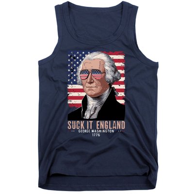 Suck It England 1776 George Washington Tank Top