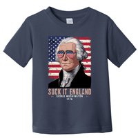 Suck It England 1776 George Washington Toddler T-Shirt