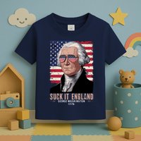 Suck It England 1776 George Washington Toddler T-Shirt
