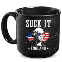 Suck It England Funny 4th Of July George Washington 1776 15oz Campfire Ceramic Mug