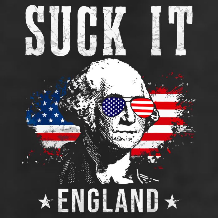 Suck It England Funny 4th Of July George Washington 1776 15oz Campfire Ceramic Mug