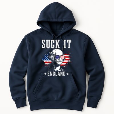Suck It England Funny 4th Of July George Washington 1776 Hoodie